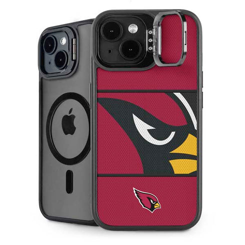 NFL Arizona Cardinals Zone Block iPhone 15 Kickstand Case